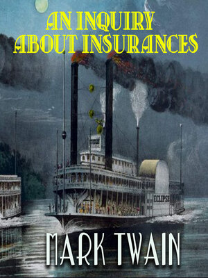 cover image of An Inquiry about Insurances